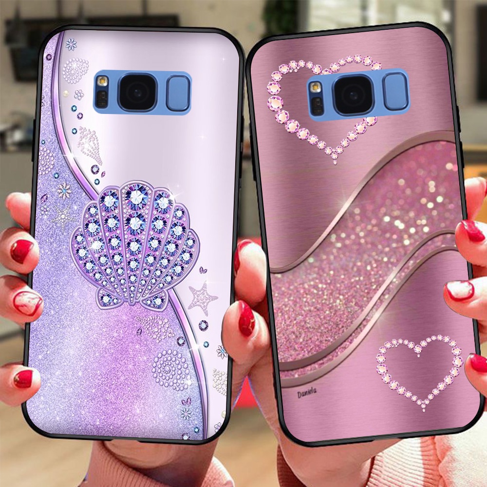 Ốp lưng điện thoại Samsung s8 / s8 plus / s8+ in hình phong cách nữ sang chảnh