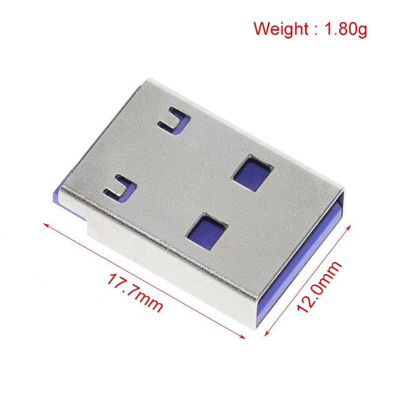 1 Bộ Đầu Nối Sạc Nhanh Type-C Usb 65w 5a Với 5pin Pcb + Type A Male 5pin Usb Otg Diy