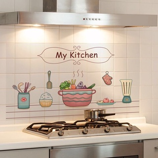 Decal dán bếp chống dầu mỡ (kích thước 60cm x 90cm)
