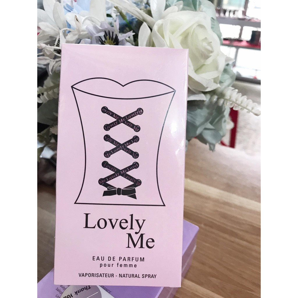 NƯỚC HOA : LOVELY ME EAU DE PARFUM POURFEMME 100ml vỏ màu hồng (hàng siêu thị nhật)
