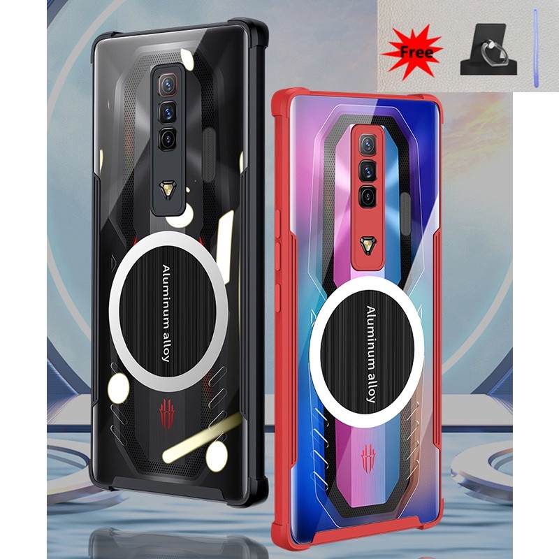 Ốp Điện Thoại Túi Khí Chống Rơi Tản Nhiệt Kèm Quạt Tản Nhiệt Cho Nubia Red Magic 7 / 7 Pro Graphene