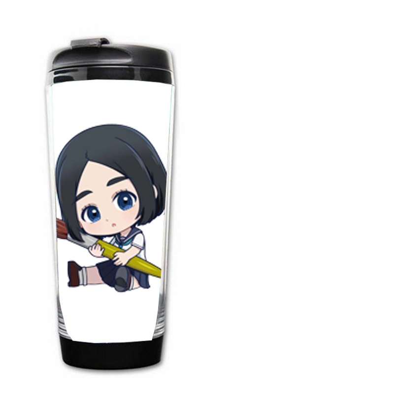 Bình nhựa đựng nước in hình BLUE PERIOD anime chibi xinh xắn độc đáo