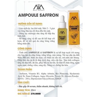 TINH CHẤT AMPOULE SAFFRON