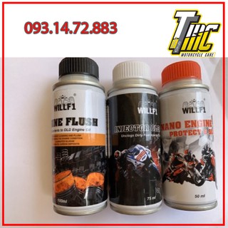 Dung dịch súc động cơ,vệ sinh máy WILLF1 ENGINE FLUSH 100ml
