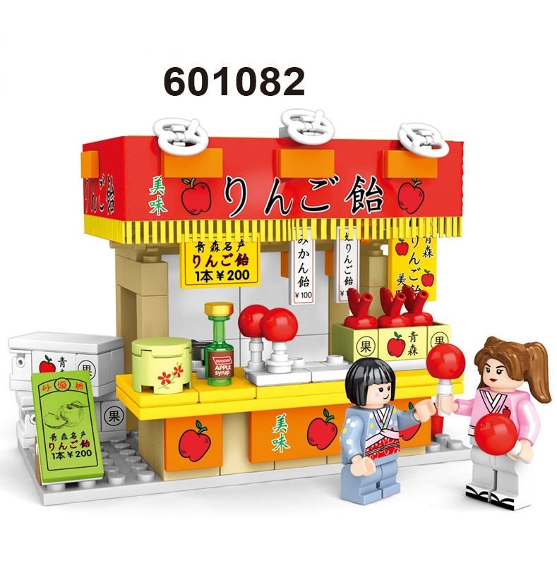 [Mã LIFETOYS1 giảm 30K đơn 99K] Bộ Đồ Chơi Lắp Ráp Mô Hình Cửa Hàng Tự Làm Cho Trẻ Em 601080-83