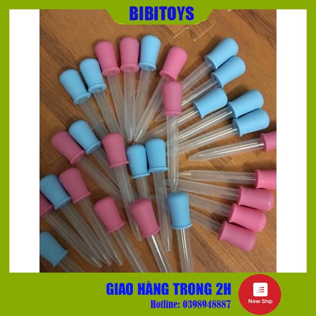 [CÓ CHIA VẠCH] Ống hút sữa, bón thuốc loại 5ml cho bé giao màu ngẫu nhiên