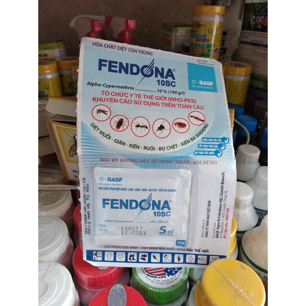 HÓA CHẤT DIỆT CÔN TRÙNG FENDONA10SC