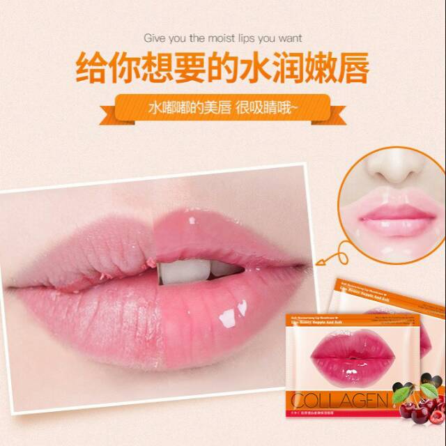 (hàng Mới Về) Mặt Nạ Môi Collagen Chiết Xuất Cherry Xxm8347 | BigBuy360 - bigbuy360.vn