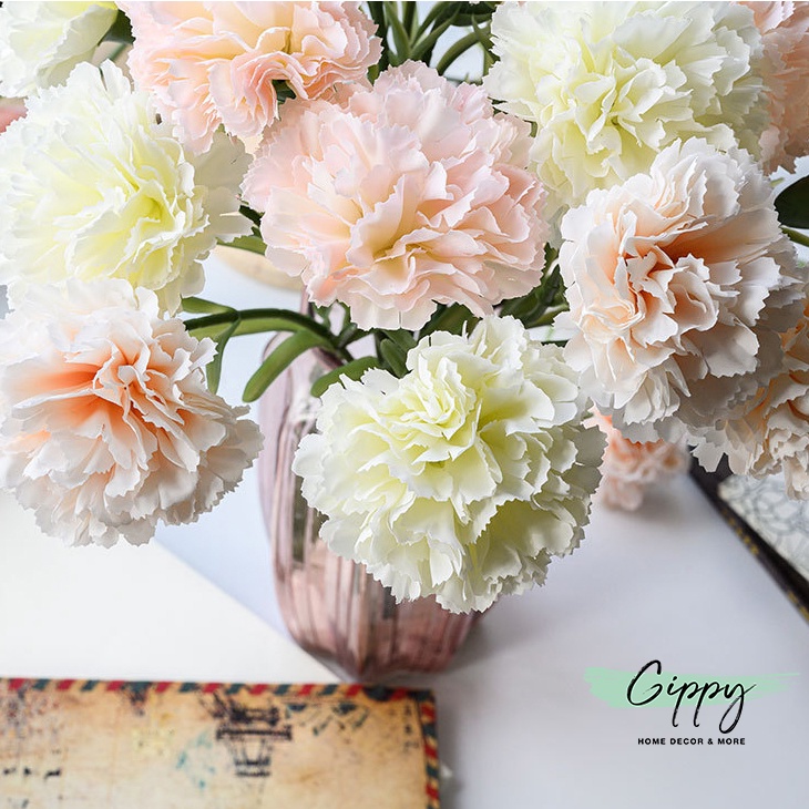 Hoa cẩm chướng - Phụ kiện trang trí - Gippy Decor