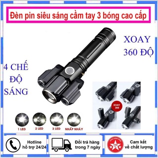 ĐÈN BIN CẦM TAY SIÊU SÁNG