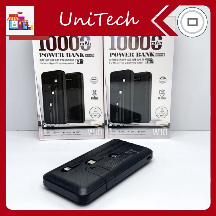 Sạc dự phòng BYZ W10 10.000 mah [ Bảo Hành 1 Tháng]