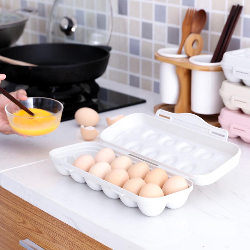 Khay đựng trứng 12/18 ngăn chống sốc cho tủ lạnh
