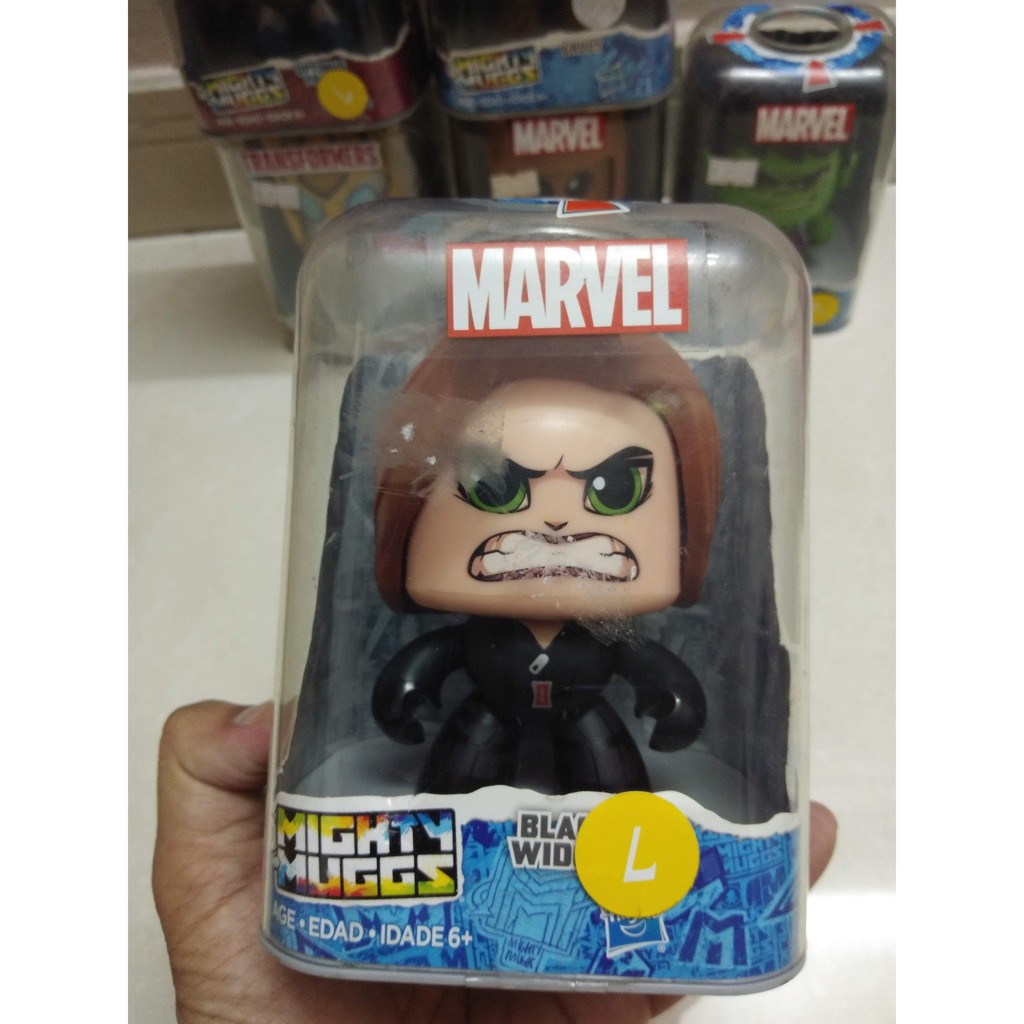 Đồ chơi mô hình Mighty Muggs chính hãng Hasbro - Black Widow