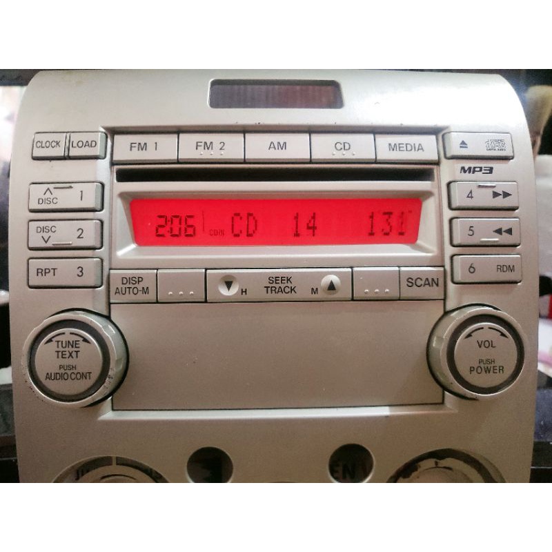 Đầu Cd radio có Aux ô tô FORD EVERET,FORD RANGER & MAZDA BT50 và các xe Ford khác