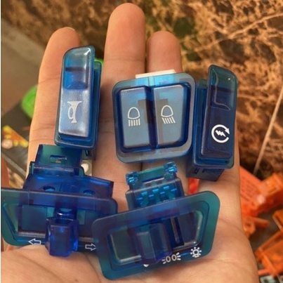 Bộ công tắc màu gắn xe Honda Wave 110, Dream 110, Future....