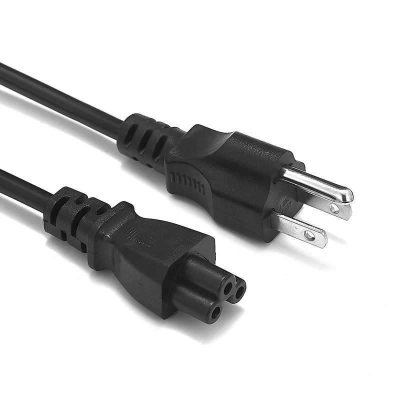 1.5m Laptop 1.2m Cáp 6ft USA Cắm IEC C5 AC Adapter Dây Nguồn Cho Notebook Comnputer Màn Hình LG TV p