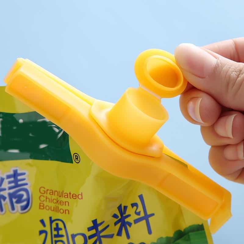 Dụng Cụ Kẹp Miệng Túi Nhựa Đựng Thực Phẩm Tiện Dụng