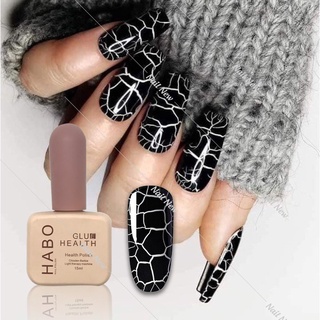 Sơn gel nứt đen trắng Habo
