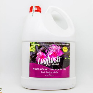 Nước Rửa Chén Sinh Học Ổi Tím Leafresh 4L