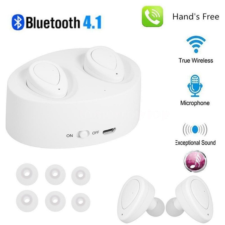 Tai Nghe Bluetooth Không Dây True wireless Bluetooth V5.0 Cảm ứng TWS G1