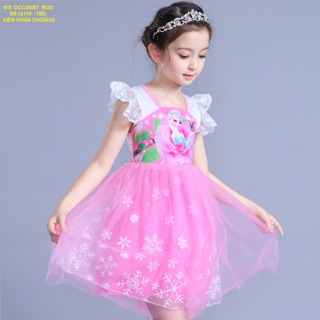 Váy đầm công chúa Elsa cao cấp mẫu 2019