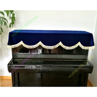 khăn phủ đàn piano cơ, đàn piano điện tử 88 phím chất nhung mịn chống bụi chống xước đàn