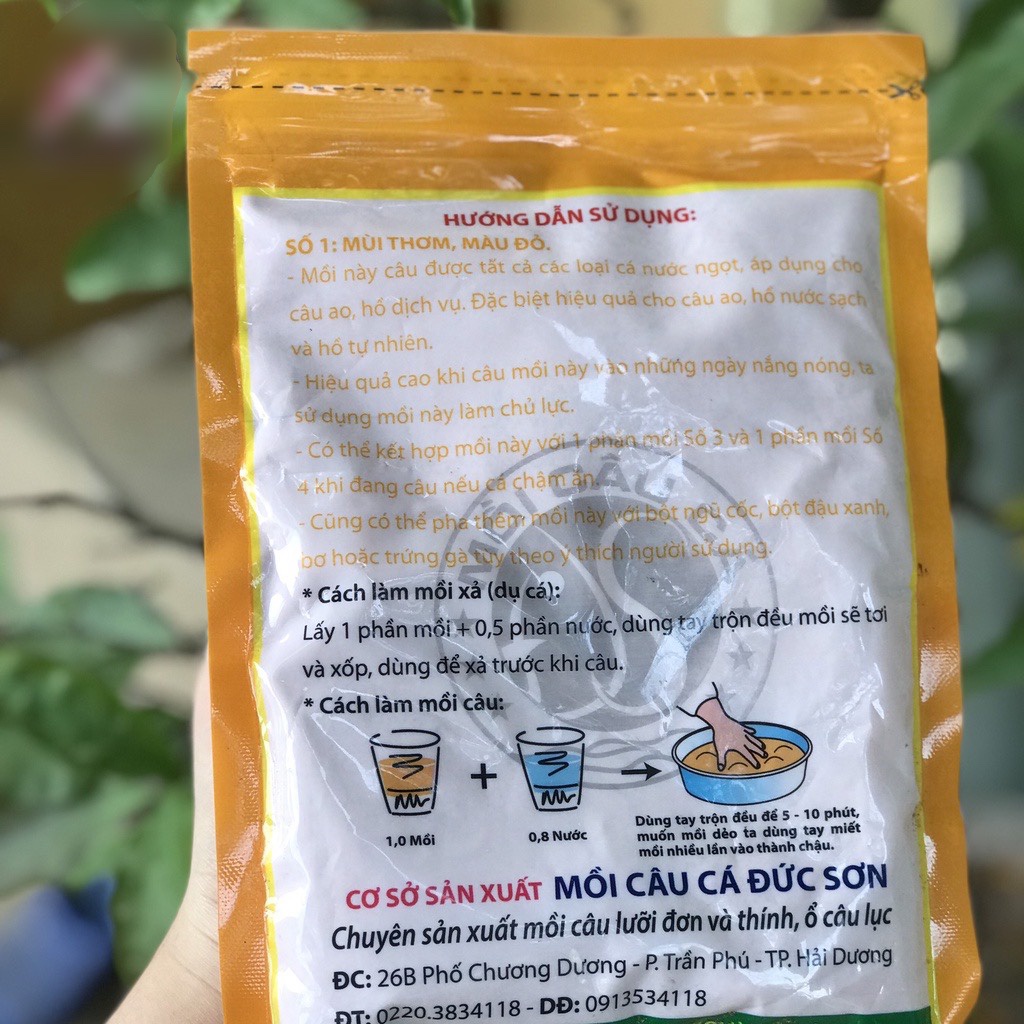 Mồi Câu Đơn Đài, Mồi Câu Chép, Trắm, Trôi, Rô Phi