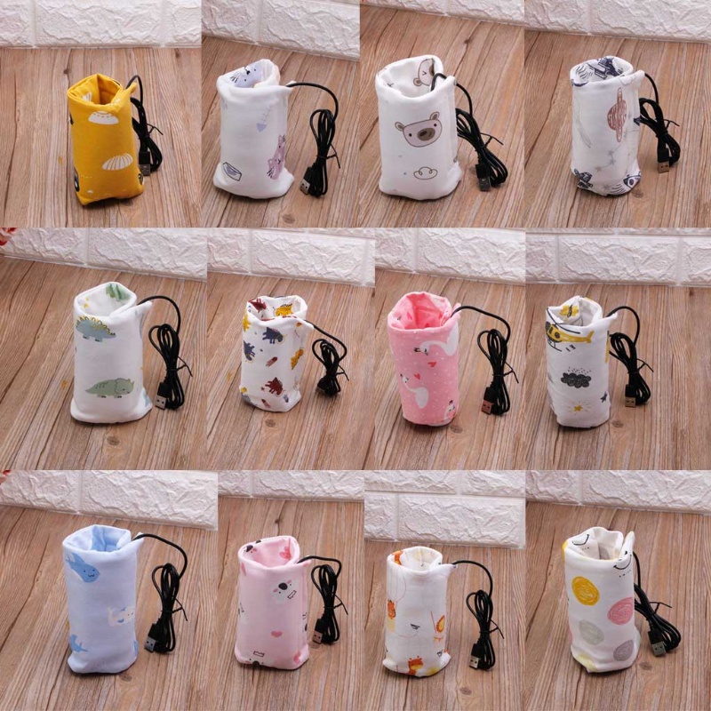 Máy hâm nóng bình sữa cổng sạc USB tiện dụng khi đi du lịch cho trẻ em