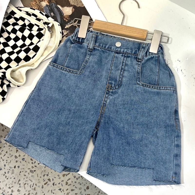 Quần Short Jean bé trai bé gái, quần jean Mùa Hè Hàn Quốc Dành Cho Bé