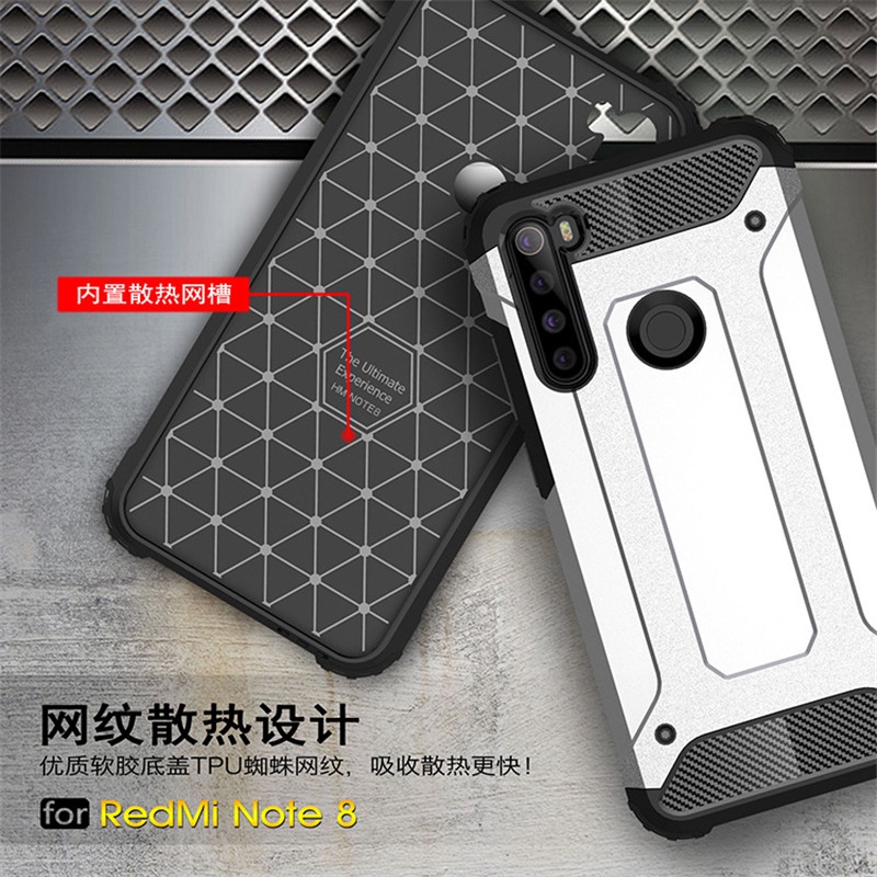 Ốp Lưng Cứng Chống Sốc Cho Xiaomi Redmi Go K30 Note 8t 8 Pro 8a