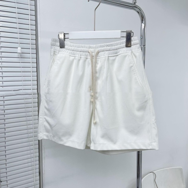 Quần short nhung tăm unisex 4 màu