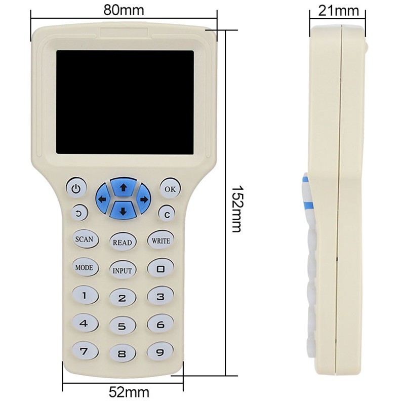 Đầu Đọc Thẻ Thông Minh 10 Tần Số Nfc 125khz 13.56mhz