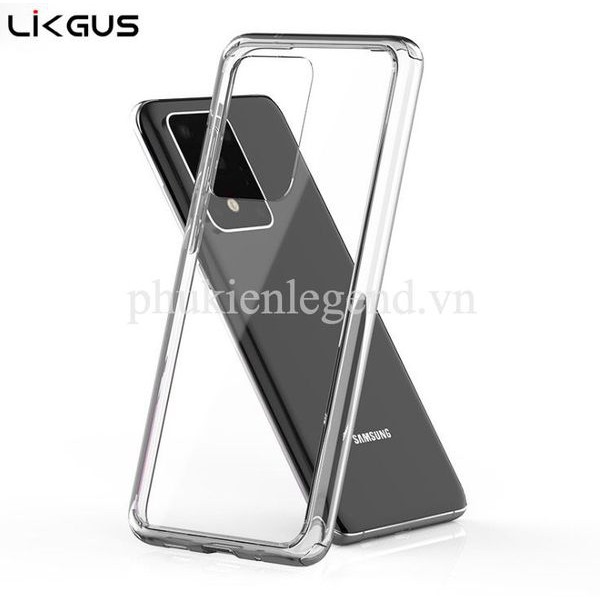Ốp lưng chống Sốc Likgus Trong suốt Cho Samsung S20 Plus/ S2+/ S20 Ultra