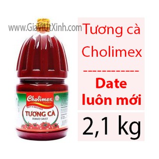 [LUÔN CÓ HÀNG] TƯƠNG CÀ CHOLIMEX 2,1 KG - CHOLIMEX KETCHUP - TOMATO SAUCE