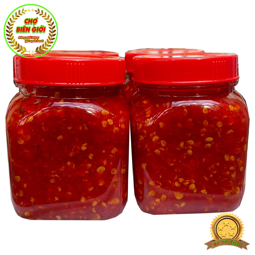 Ớt Xay Ngâm Đường Siêu Cay Chính Hiệu Ông Bà 5 Châu Đốc Hủ 200gr