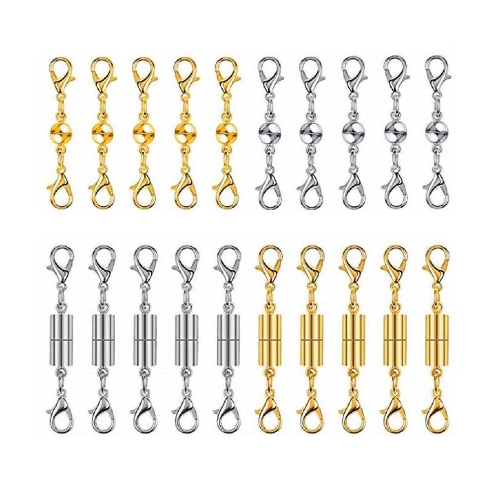 Móc Khóa Bóng Ngà Voi|Móc Nối Khóa Kim Loại Hình Trụ Nhiều Màu Sắc Dùng Làm Trang Sức DIY