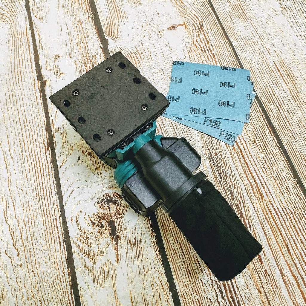 SV Máy chà nhám rung mặt vuông động cơ không chổi than dùng pin 18V - 21V