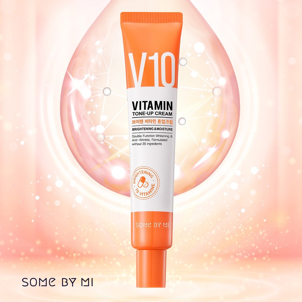Kem dưỡng trắng nâng tông da và tạo nền SOME BY MI V10 Vitamin Tone - Up Cream 50ml
