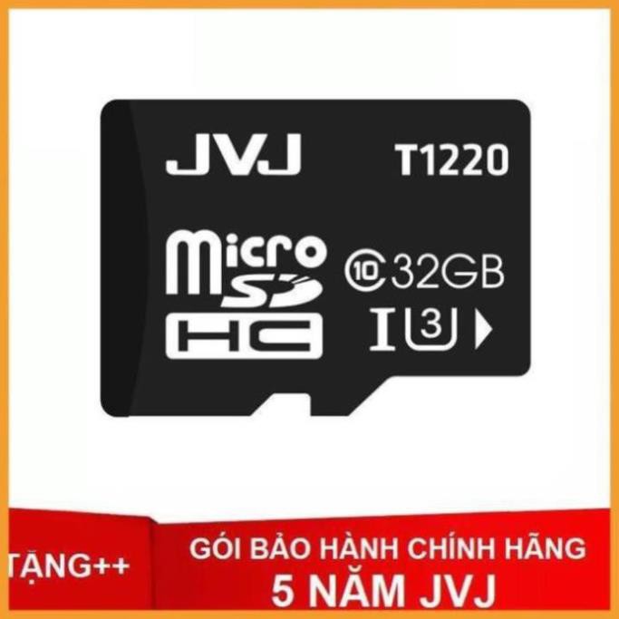 Thẻ nhớ JVJ 32GB/16GB/8GB/4GB/2GB tốc độ cao, bảo hành chính hãng 1 năm