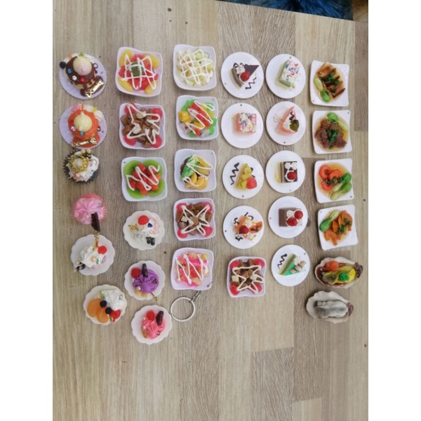 Móc khóa BÁNH KEM NHIỀU MẪU