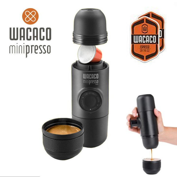 Bình Pha Cà Phê Espresso Đa Năng Wacaco Minipresso Ns Đi Phượt