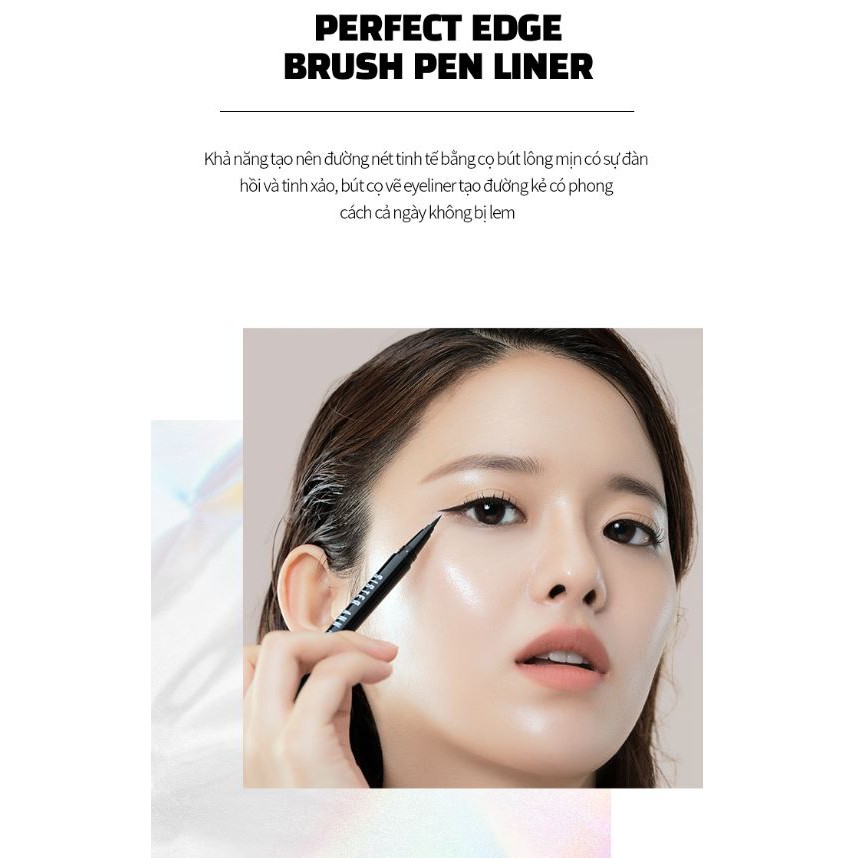 [SISTER ANN] PERFECT EDGE BRUSH PEN LINER (2 Màu Tùy Chọn) | BigBuy360 - bigbuy360.vn