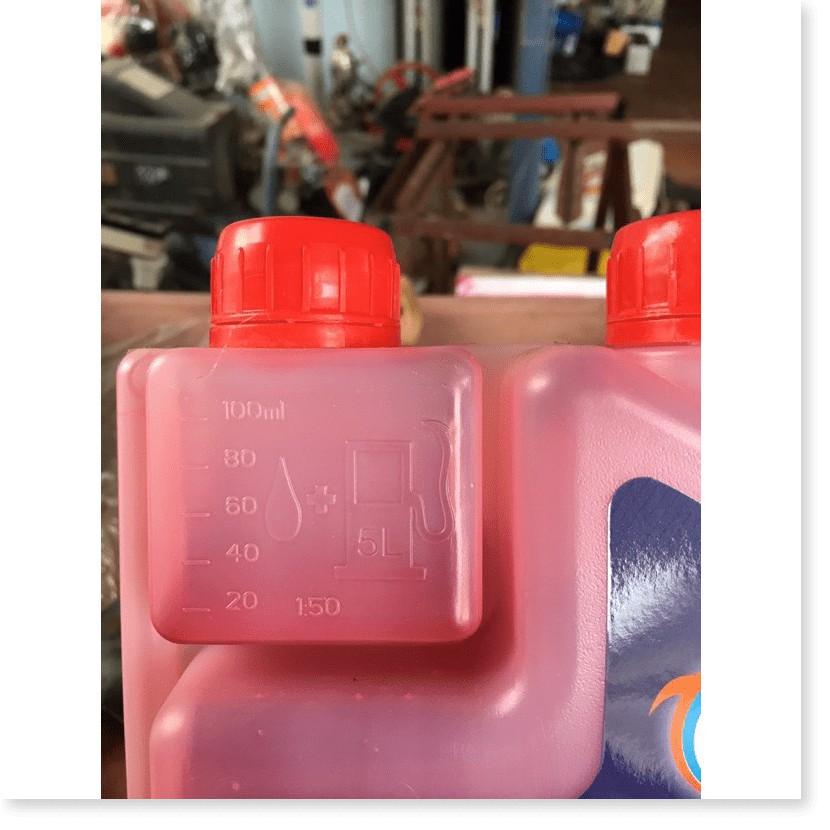 Dầu nhớt máy cắt cỏ 2 thì BLUE-2T thái lan pha xăng 1L