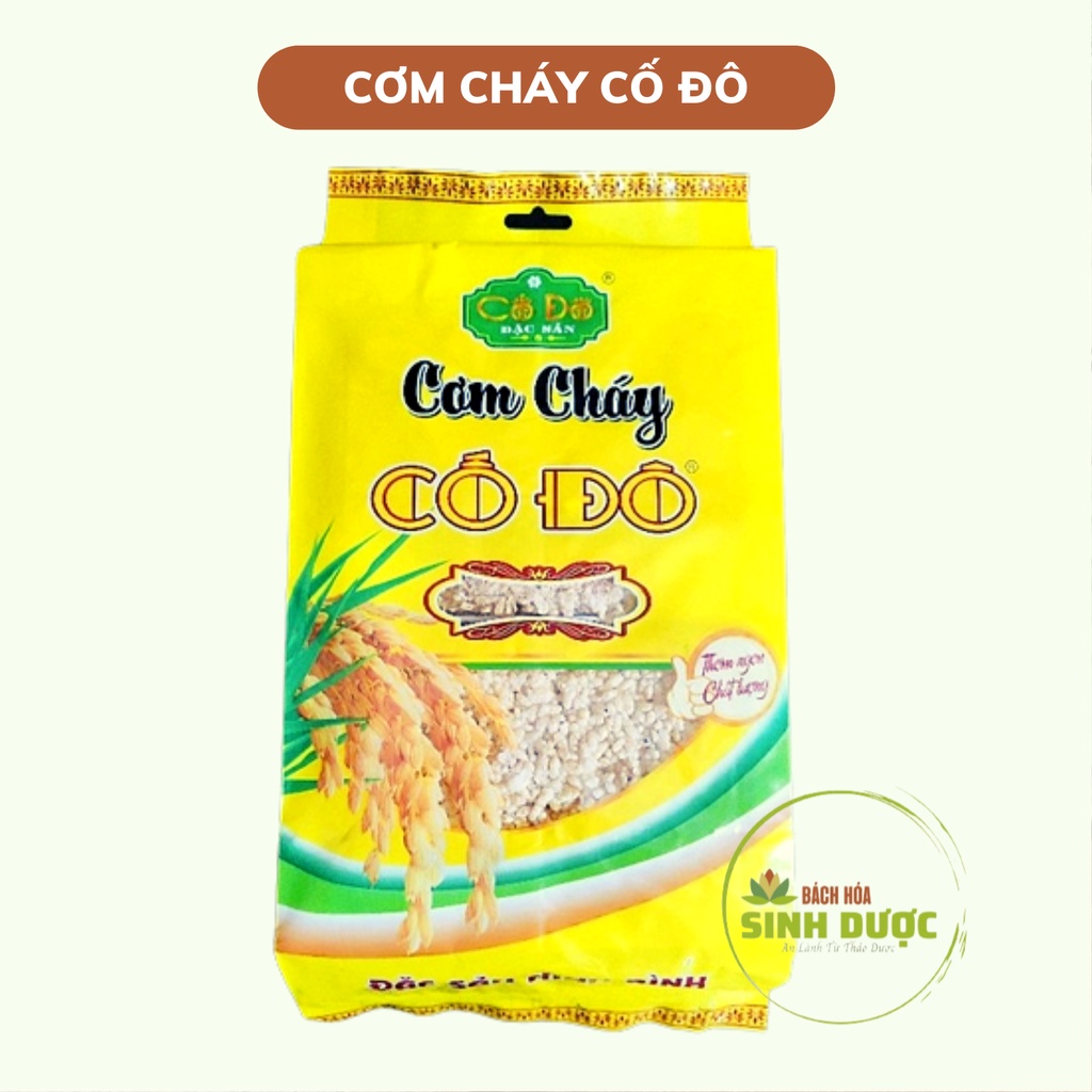 1 THÙNG 10 gói cơm cháy CỐ ĐÔ HOA LƯ- Đặc sản Bái Đính Ninh Bình OCOOP 4 SAO
