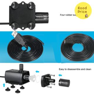 Máy Bơm Không Chổi Than Mini 4 Chế Độ DC12V USB 5V