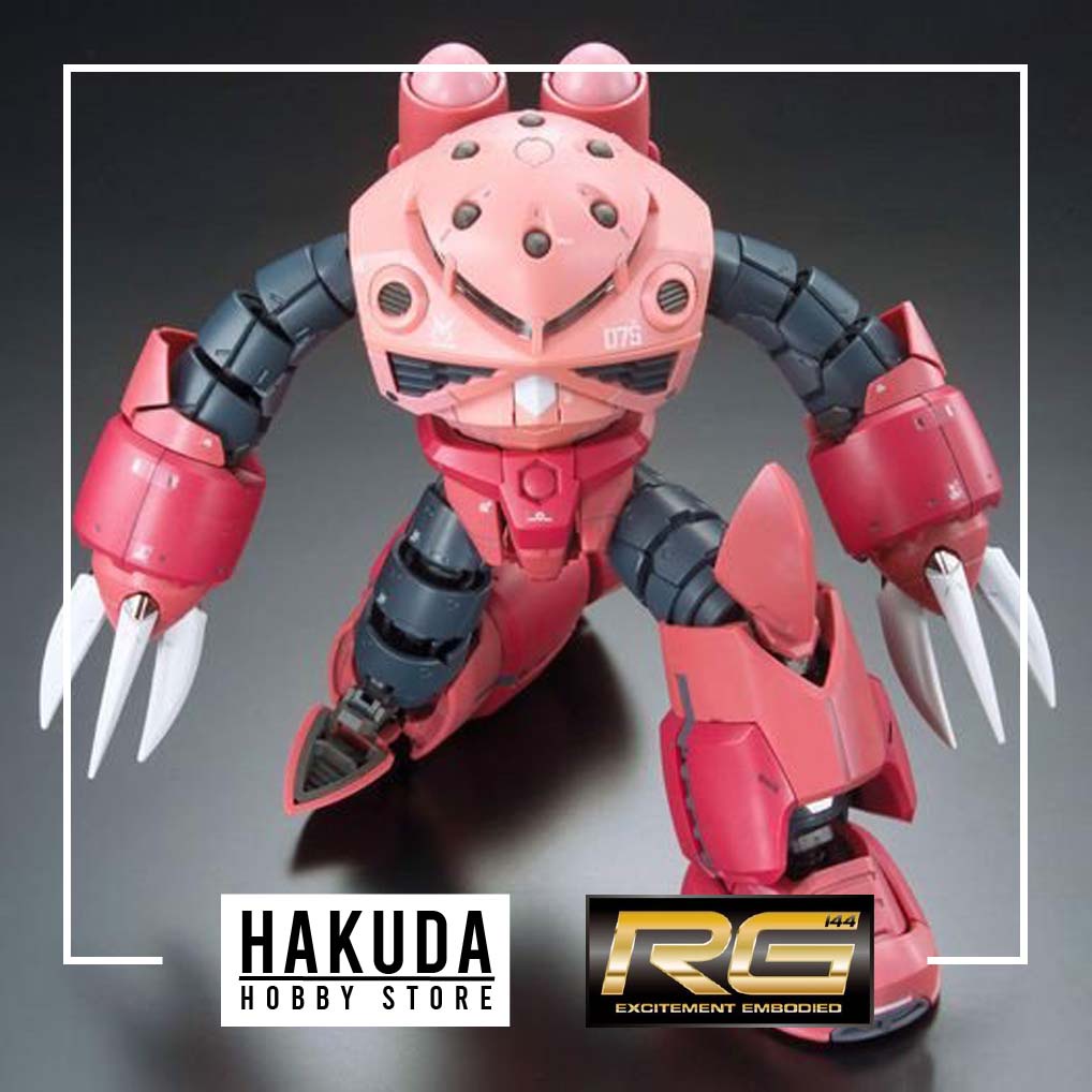 Mô hình RG 16 1/144 Zgok Char Custom - Chính hãng Bandai Nhật Bản