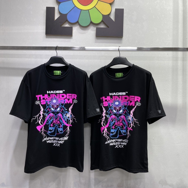 Áo thun HADES Sói Sấm sét Nam nữ chất cotton full tag
