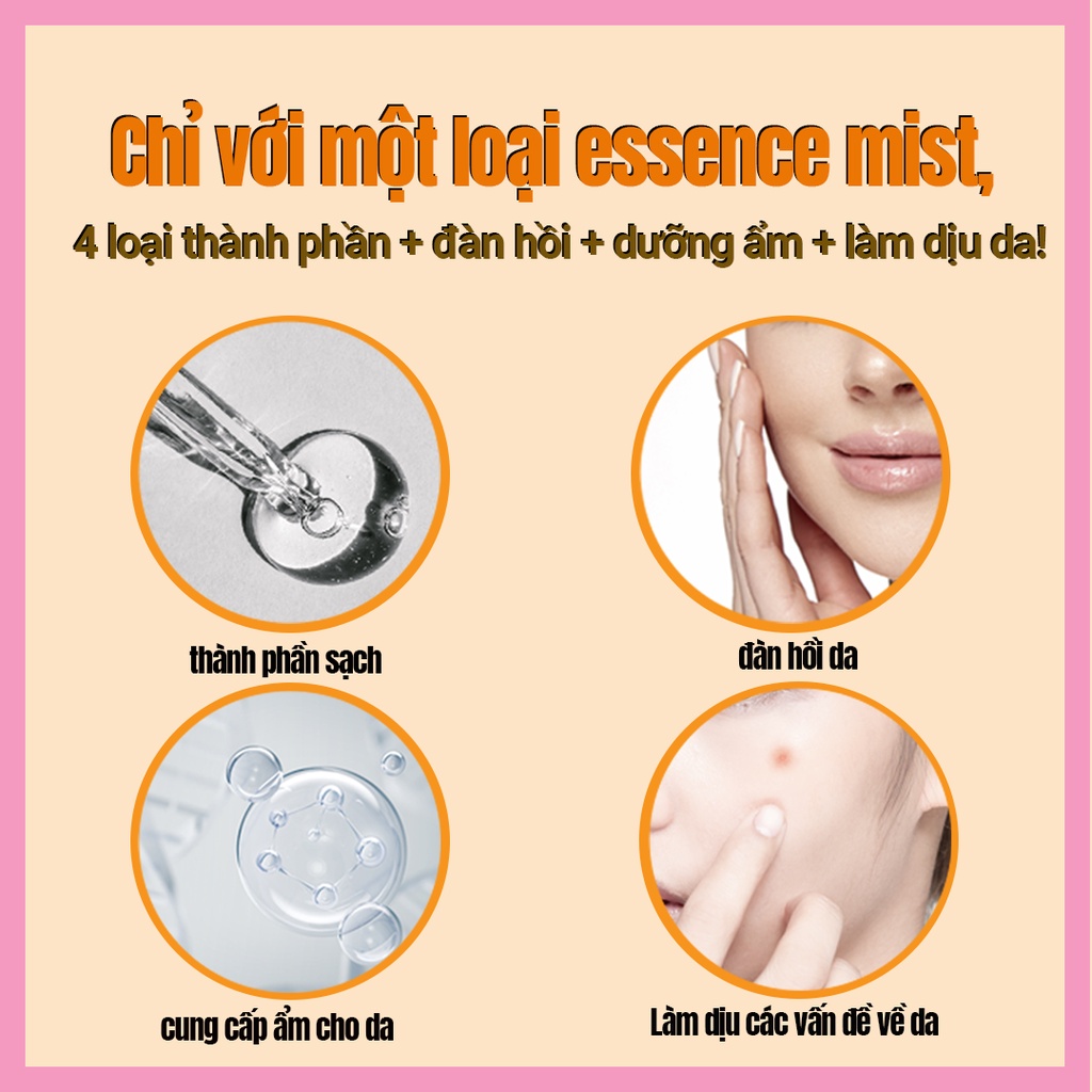 [RAVIEL] PINK BLOSSOM MIST 100ml, da đàn hồi + dưỡng ẩm + làm dịu da cùng một lúc!! | BigBuy360 - bigbuy360.vn