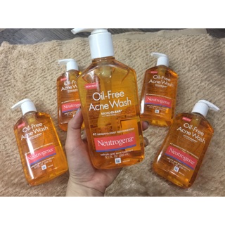 Neutrogena oil free acne wash