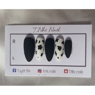 Nail box bò sữa , móng up thiết kế giá rẻ